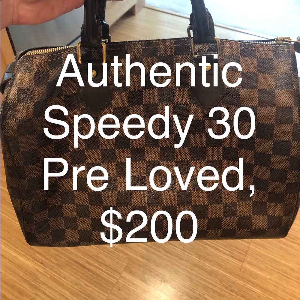 Authentic Vuitton Speedy 30 WITH RECEIPT, used